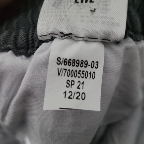 BANANA REPUBLIC | linen/lyocell/cotton blend drawstring patch pocket pants - Picture 7 of 7